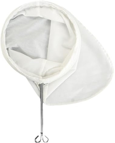 Colino in tessuto con manico, colino da caffè riutilizzabile a maglia fine, filtro per tè, calzino da caffè, da versare sopra il gocciolatore per caffè, colino da tè fine per