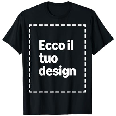 Maglietta Personalizzata con La Tua Immagine sul Davanti
