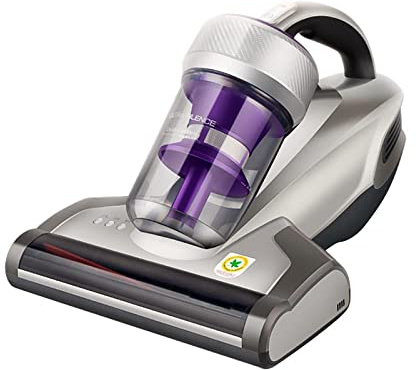 Aspirateur Portable Anti-acariens UV Avec Collecteur De Poussière Batteur De Matelas Anti-acariens Avec Filtre HEPA Haute Pénétration Pour Matelas, Canapés Tapis En Tissu Puissance D'aspiration Élevée