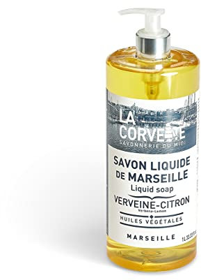 La Corvette Savon Liquide de Marseille Verveine-Citron 1 L