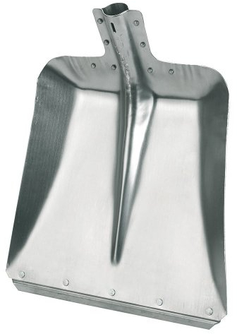 hallenser bord Pelle en aluminium (env. 38 x 38 cm) sans manche