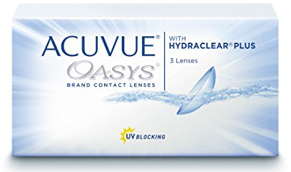 ACUVUE Kontaktlinsen Oasys Wochenlinsen weich, 3 Stück/BC 8.8 mm/DIA 14.00/0.50 Dioptrien