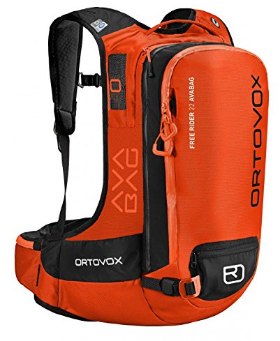 Ortovox Free Rider 22 Avabag Kit, Sacs à Dos Mixte Adulte, Noir (Black Anthracite), 24x36x45 cm (W x H L)