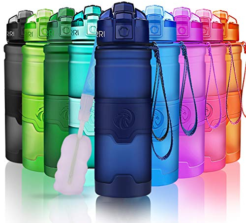 Bouteille d'eau 400/500/700ml/1L, Sans BPA & Anti Fuite, Bouteilles eau Pour enfants / adultes, réutilisable, Gourdes avec filtre pour boisson fraîche ou chaude, ouverture facile. École Sport Camping
