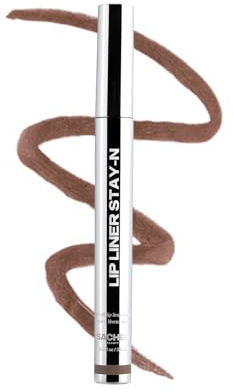 Sacheu Lip Liner STAY-N Peel Off Lip Stain - Long Lasting Waterproof Lip Tint with Hyaluronic Acid & Vitamin E – Transfer Proof Matte Finish, Vegan & Cruelty-Free (HEY-zel)