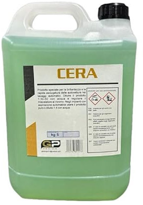 GPDESIGN CERA 5 KG ASSOLUTA BRILLANTEZZA LUCIDATURA ESTERNI AUTO CAMION MOTO CAMPER