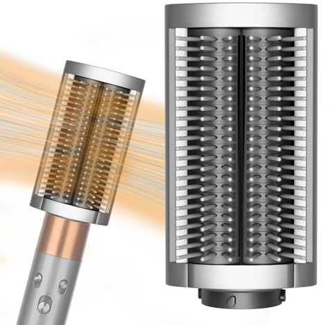 PUREGUST Cepillo alisador firme compatible con accesorios de fijación Dyson Airwrap, para cabello encrespado para hacer un estilo suave y recto, parte n.º 971892-08