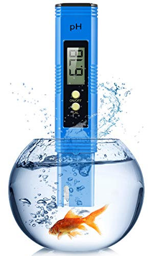 pH Meter for Water, Digital PH Tester 0.01pH High Accuracy Pen Type pH Tester with 0-14 PH Measurement Range, Pocket Size Tester Pen for Household Drinking, Pool and Aquarium