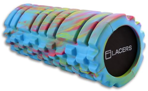 Lacers Petrolline Fazien - Rollo de espuma premium para gimnasia y masaje, disponible en 6 colores, ideal para yoga, pilates y fitness, relajación efectiva y recuperación muscular