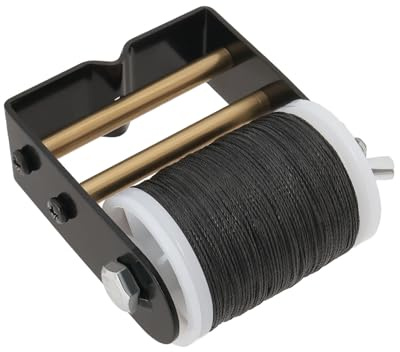 Briny River 1 Pc Archery Bowstring Serving Tool Thread Archery Protecting Bow String for Tying Peep Sight for Compound Bow Recurve Bow Black