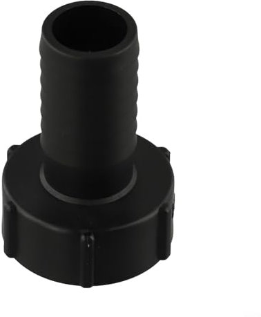 Adattatore per tubo flessibile da 38 mm per serbatoi IBC, connettore in plastica a sgancio rapido per uso agricolo e commerciale