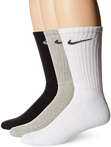 Nike Unisex Cushioned Crew-trainingssocken (3 Paar), Multi-Color, XL EU