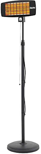 Clarke IQ2000S 2kW Infrared Quartz Wall Heater With Stand