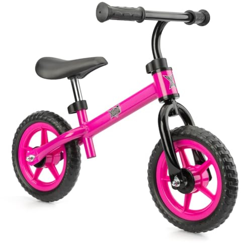 Xootz Balance Bike for Toddlers And Kids, Training Bicycle with Adjustable Seat And No Pedals, Pink