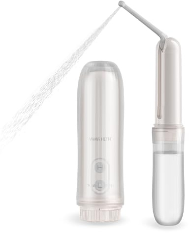 Portable Electric Bidet, Handheld Battery Powered Travel Bidet, White