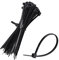 mumbi Kabelbinder schwarz 100mm x 2,5 mm UV-beständig Brandschutz UL 94 V2 Profi SET 100 Stück