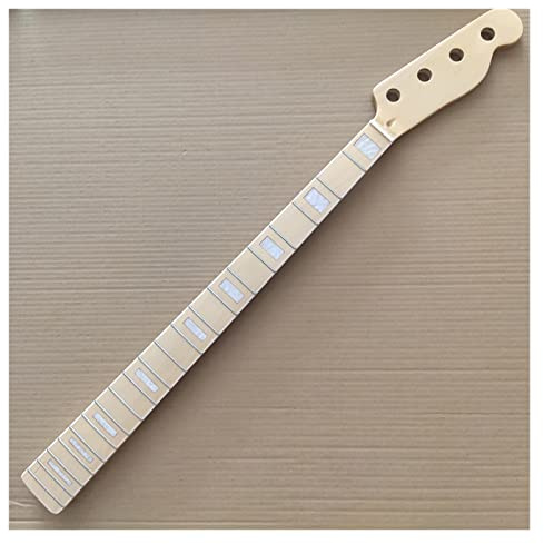 ZENGXUE Elgitarrhals Glans Maple Bass Guitar Neck 20 Fret Maple Fingerboard 4 String TL Bas Guitar Neck Parts Byte