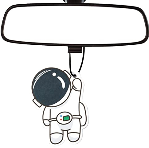 Profumo per auto, profumo per auto appeso, deodorante per diffusore di astronauta del fumetto, decorazione creativa del profumo per auto, per il bagno e la casa degli animali domestici,