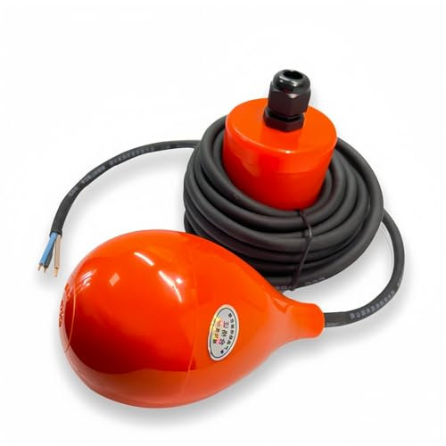 Septic Float Switch Sewage Sump Pump Switch Septic Tank Alarm for Viscous Liquids and Suspended Solids in Wastewater Control The Level of Water Septic Pumps (16 Ft Cable)