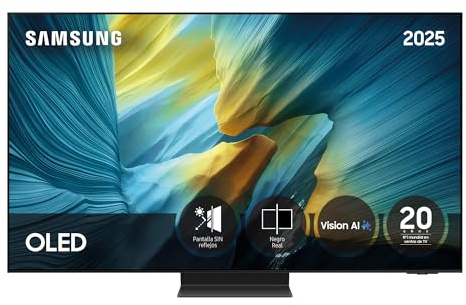 Samsung TV 55 Pulgadas OLED S95F 4K Smart TV con Vision AI, Pantalla sin Reflejos con Glare Free y Motion Xcelerator 165Hz