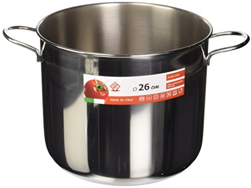 Home Pentola, Acciaio Inox 10 Litri