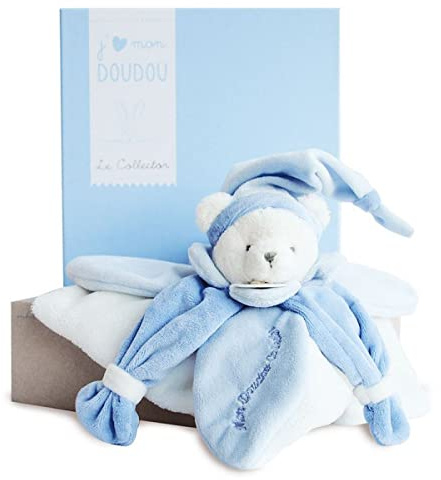 Doudou et Compagnie Dc2921 J'Aime Mon Doudou - CollectorBär, blau
