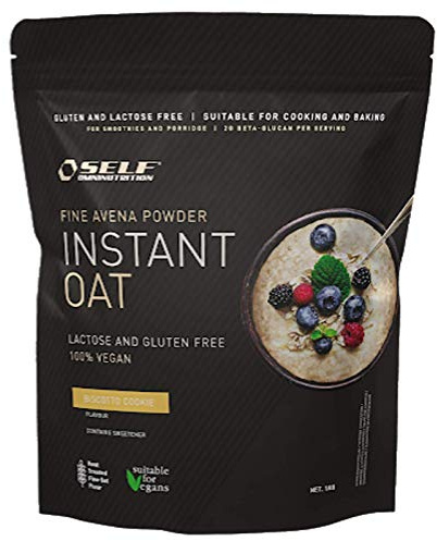 Self Omninutrition Instant Oat Farina di Avena Istantanea Gusto Biscotto Cookie 1000g