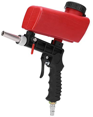 Jeanoko Sabbiatrice pneumatica Sabbiatrice portatile regolabile industriale Sabbiatrice tenuta in mano per compressore d'aria