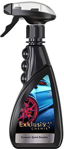 Exklusiv Chemie® Quick Detailer Ceramic | Lackreiniger Auto | Lackversiegelung mit Ceramic-Technologie | Keramik Versiegelung | Schneller Lackfinish für Glätte & Glanz | 500 ml
