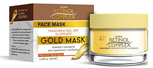 Gold Mask - Maschera Viso Peel Off Illuminante - 50 ml - Ultra Retinol Complex
