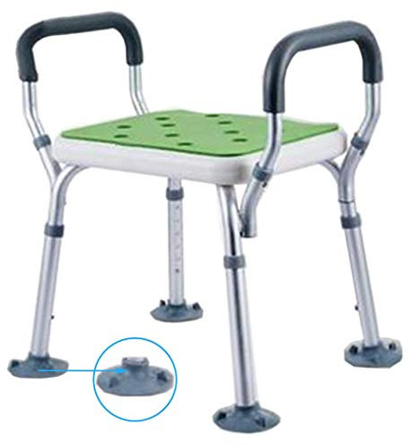 HAPPLiGNLY Tabourets de Bain, Fauteuil élévateur de Baignoire étanche avec Bras, Chaise de Douche, Aide à la Salle de Bain pour handicapés, Personnes âgées,a