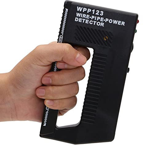 XINdream Scanner mural détecteur de métaux réglable, détecteur de métaux pour adultes, fil AC Wpp123 en plastique haute sensibilité