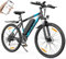 VARUN E Bike Herren Damen, 27,5 Zoll E-Mountainbike, APP-Modell, 48V13Ah Batterie, LCD-Meter mit USB-Ladeanschluss, 21-Gang, 5-PAS Elektrofahrrad für Erwachsene Reichweite Max 110KM