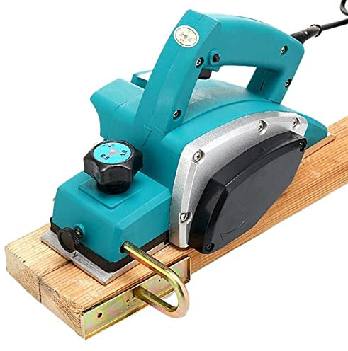 Pialla elettrica 1100W/1200W/1600W, Potente piallatrice per Legno in Filo di Rame Portatile in Legno, Kit di Utensili elettrici Fai-da-Te per la Lavorazione del Legno (Color : Plas
