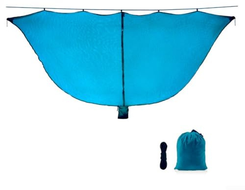 Durashmall Mosquitera ligera y portátil transpirable de nailon 210T, malla de alta densidad, fácil instalación, protección de campamento al aire libre, adecuada para camas colgantes, tiendas de