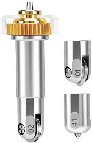 UCEC 3 Pcs Engraving & Scoring Set for Cricut Maker 4/3 – with Housing