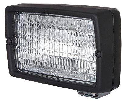 HELLA 1GA 005 060-001 Halogen-Arbeitsscheinwerfer - Master 5060-12/24V - Anbau/geschraubt - stehend/hängend - weitreichende Ausleuchtung - Stecker: Flachstecker