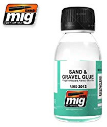 Ammo MIG-2012 Colle auxiliaire pour Sable et Gravier, Multicolore