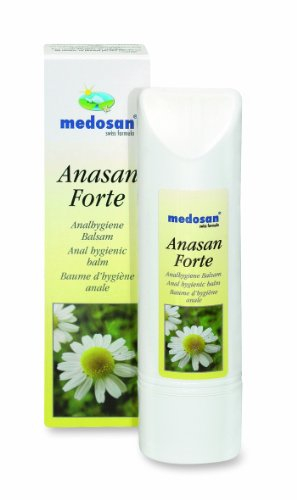 Anasan Forte | Analhygiene | Pflegebalsam | Hämorrhoiden | Fissuren | Analthrombosen | bei wunden Stellen im Intimbereich