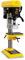 BAMATO Tischbohrmaschine BDP-4119 (230V) Standbohrmaschine | Schnellspann-Bohrfutter 3-16 mm | Bohrhub 80mm | Leistung 750 Watt | 120-2580 Umdrehungen | Arbeitslicht & neigbarer Tisch 45°