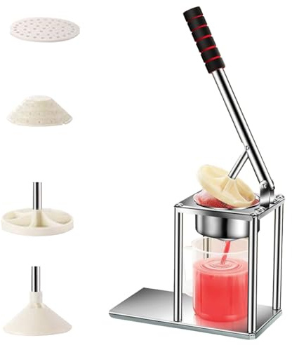 Pressa Manuale Per Arancia - Pressa Manuale Commerciale Resistente | Facile Da Pulire E Da Usare | Spremiagrumi Resistente Di Livello Commerciale Per Uso Domestico, Cucina E Bar
