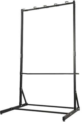 TABODD Support de vélo sur pied pour 5 vélos, 160 kg, vertical, avec 5 crochets à vélo et 6 crochets pour casque, en métal, pour garage, cave, magasin de vélos