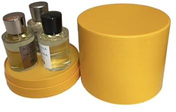 Aqua di Parma COLONIAS EDC HATBOX SET - Die klassische Citrus Colonia, die holzige Colonia Intensa und die frische Colonia Pura Acqua - 3x20 ml Reisegröße
