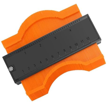 Medidor de Contornos con Cerradura, Medidor de Contornos Profesional de 5 Pulgadas, Pequeño Calibrador de Contornos para Mediciones Precisas y Replicación de Formas