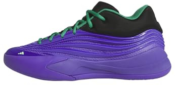 adidas Unisex Zapatilla Dame X, Purple Rush/Core Black/Court Green, 43 1/3