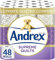 Andrex Ultimate Quilts Toilet Paper 48 Rolls, Air Pocket Technology for Soft, Thick Sheets - Bulk Pack of 48 Quilted Toilet Rolls, FSC Certified