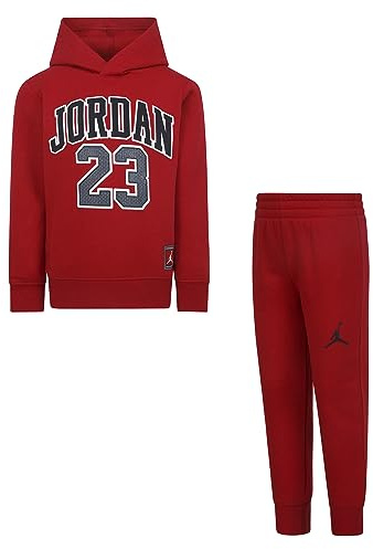 NIKE Jordan 85C651-R78 Trainingsanzug für Kinder, Jersey Pack, Rot, rot, 4-5 Jahre