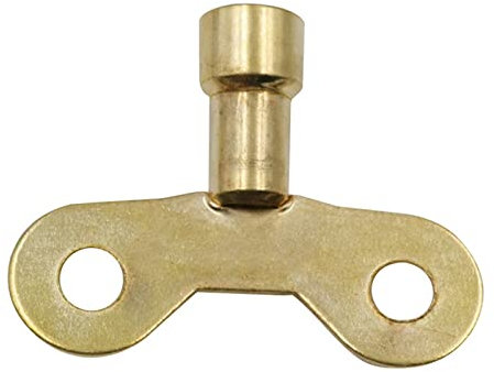 Key for Water Tap Solid Brass Special Lock New Radiator Plumbing Bleed Key Square Socket Hole Water Tap Faucet Key