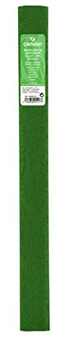 Canson Rouleaux Pack de 10 Rolls Super Value Crepe Papel, 32 g/m² 50 x 250 cm-Helecho Verde