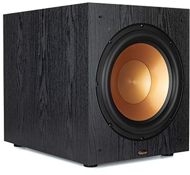 Klipsch Synergy Black Label Sub-120 12” Front-Firing Subwoofer with 200 Watts of continuous & 400 watts of Dynamic Power, and Digital Amplifier for Powerful Home Theater Bass in Black